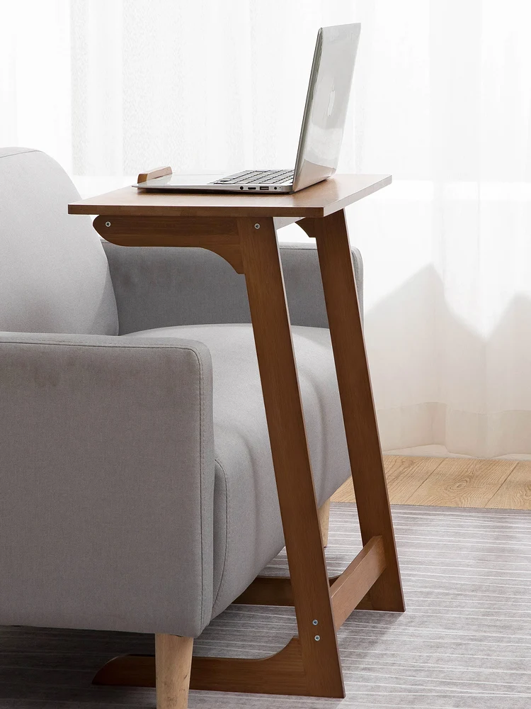 Складной боковой маленький стол регулируемый диван современный простой столик c