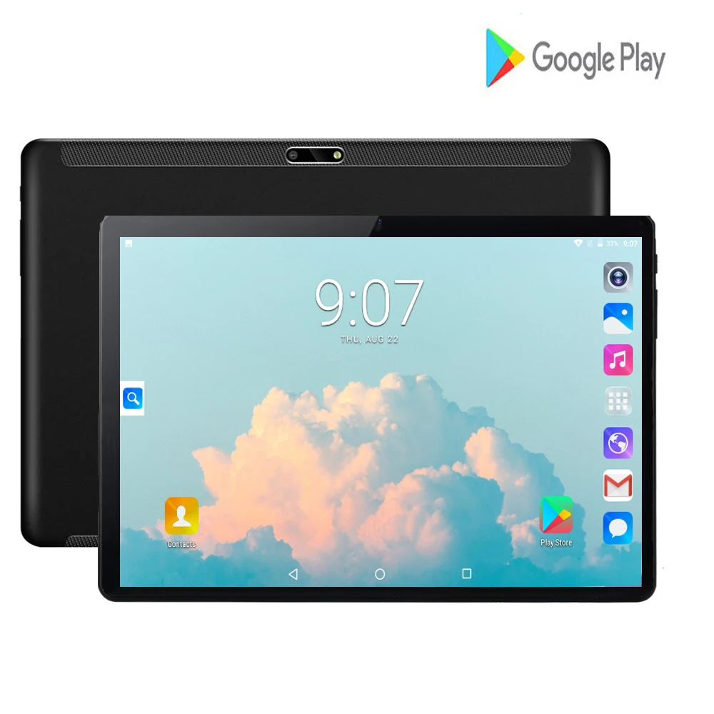 2020 Горячая Android 7 0 OS 10 дюймовый планшетный ПК Восьмиядерный 2 Гб ОЗУ 32 ПЗУ две sim