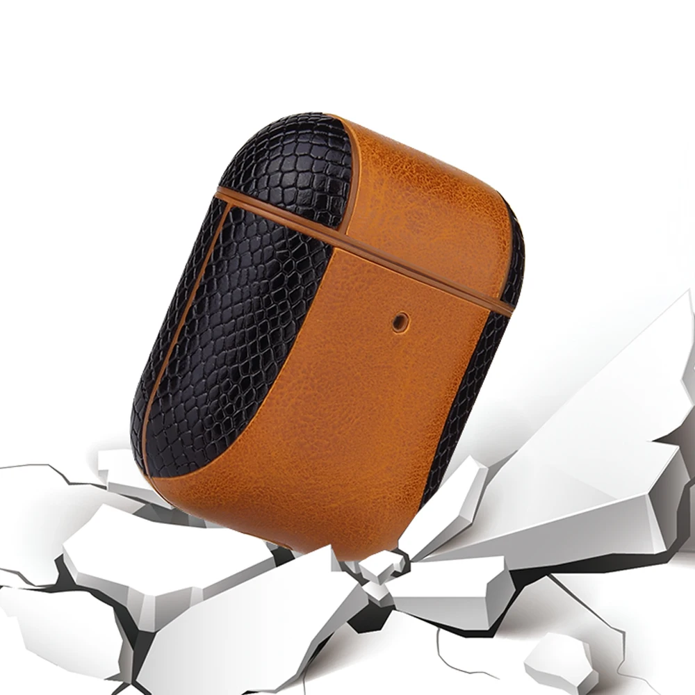 Чехол Air Pods 1-й 2-й универсальный чехол для наушников Bluetooth Airpods 1 2 кожаный Fundas |