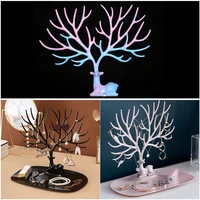 new 3d antler silicone mold resin silicone mould mirror deer crystal epoxy molds diy craft jewelry display stand cake decoration