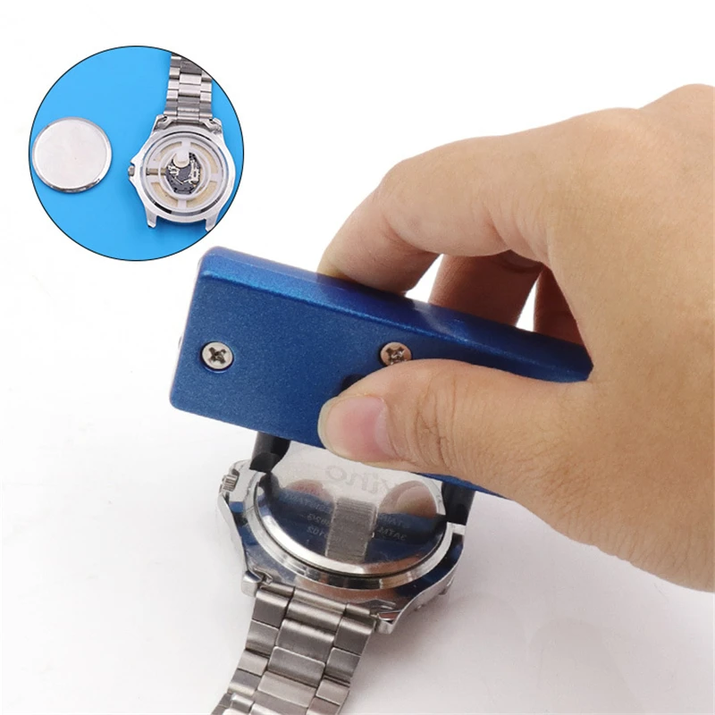 

Adjustable Watch Case Opener Repair Watchmaker Tool Wristwatch Battery Remover Watch Repair Tools Two Feet Opening Screw