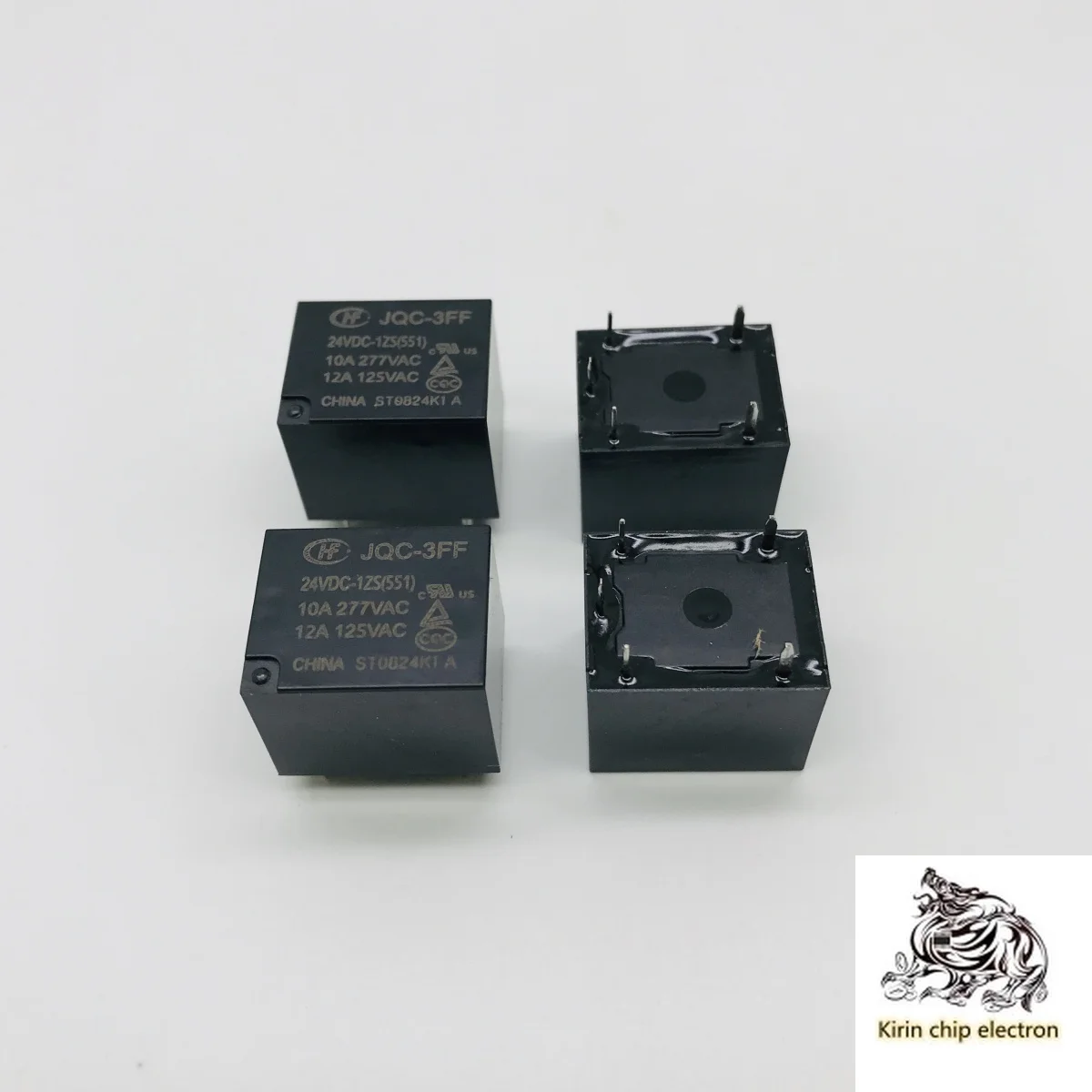 

5pcs / lot relay hf3ff-jqc-3ff-005 012024-1zs 1 group conversion 10A 5 pin