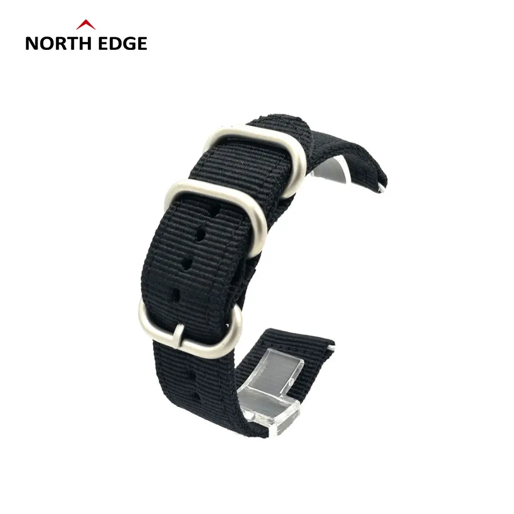 Ремешок для часов 24 мм нейлоновый/силиконовый ремешок смарт-часов North EDGE Apache /Gavia 2