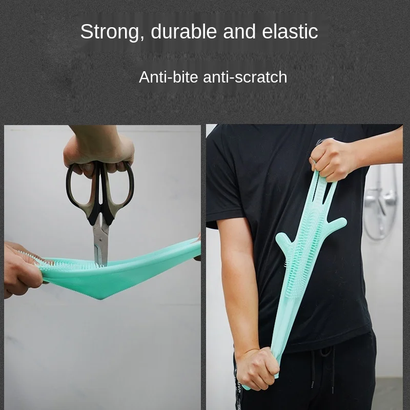 

CX Pet Bath and Bath Gloves with Brush Anti-Scratch Anti-Bite Supplies