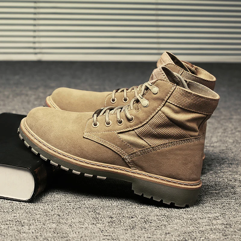 Мужские пустынные военные тактические ботинки мужские уличные