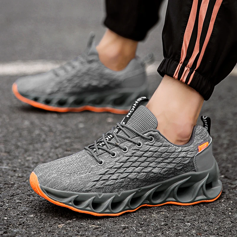 

Breathable wrok shoes Men Safety Shoes lightweight Boots Steel Toe Cap Men Boots Indestructible Shoes Puncture-Proof Work Sneake