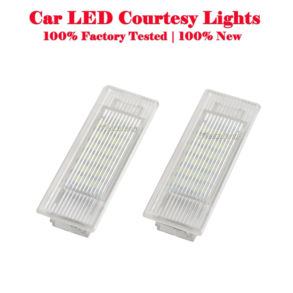 

2Pcs LED Luggage Trunk Lights Door Lamp Footwell Lamp 12v 3w For BMW F20 F21 F30 F31 F34 F32 F10 F11 F07 F15 E84 F26 F01N F02N