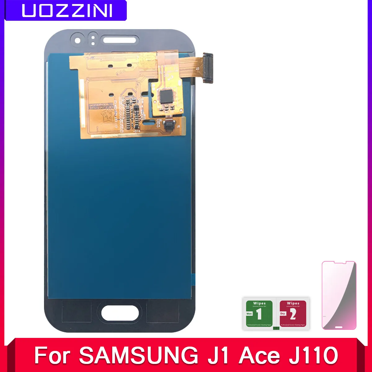 2 шт./лот 100% тестирование для Samsung Galaxy J1 Ace J110 ЖК-дисплей сенсорный экран дигитайзер
