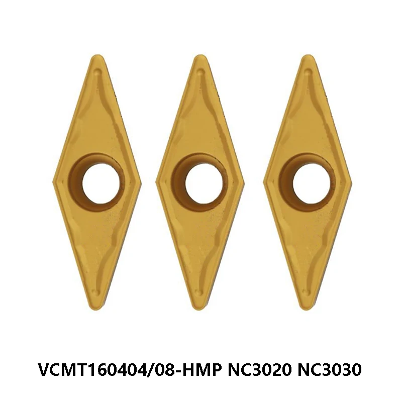 

VCMT 160404 160408 VCMT160404-HMP VCMT160408-HMP NC3020 NC3030 токарные инструменты для стальных карбидных вставок 100% оригинальный ЧПУ