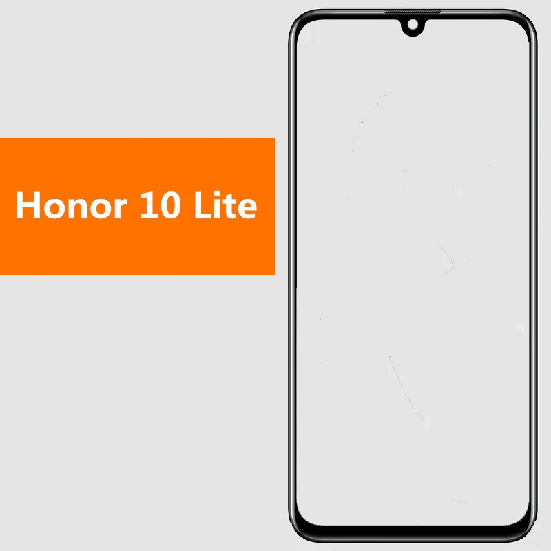 Honor10 Lite внешний экран для huawei Honor 10 Lite Передняя сенсорная ЖК-панель дисплей из стекла крышка объектива телефон Ремонт Замена частей