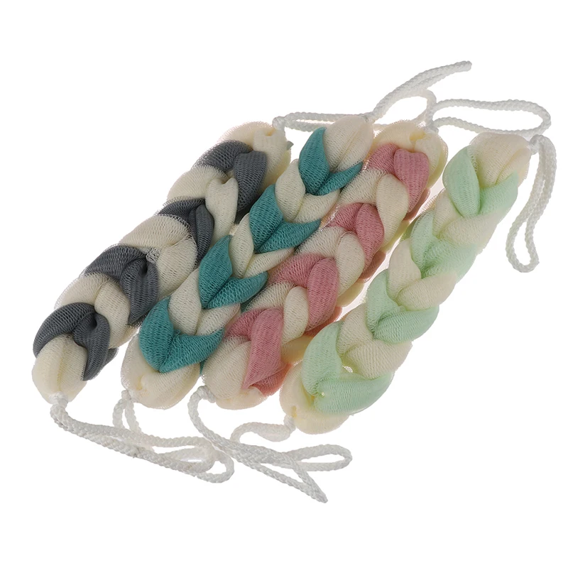 

1PC Long Rubbing Washcloth Bath Brush For Back Towels Exfoliating Scrub Shower Sponge For Body Bathroom Accessories Nylon Towel