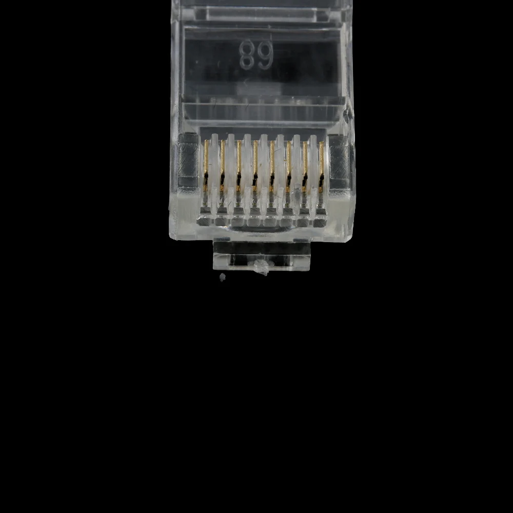 20PC Cat5 RJ45 8P8C Universal Network Cable Connector End Modular Gold-plated Ethernet Crystal Head Plug Computer Parts | Компьютеры и