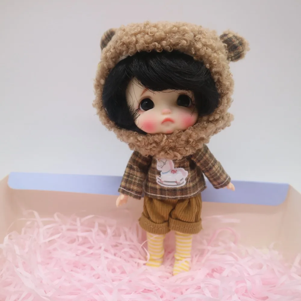 STO doll OB11 customization 1/8 BJD dolls Mini Dimples Eggs Laugh clothing | Игрушки и хобби