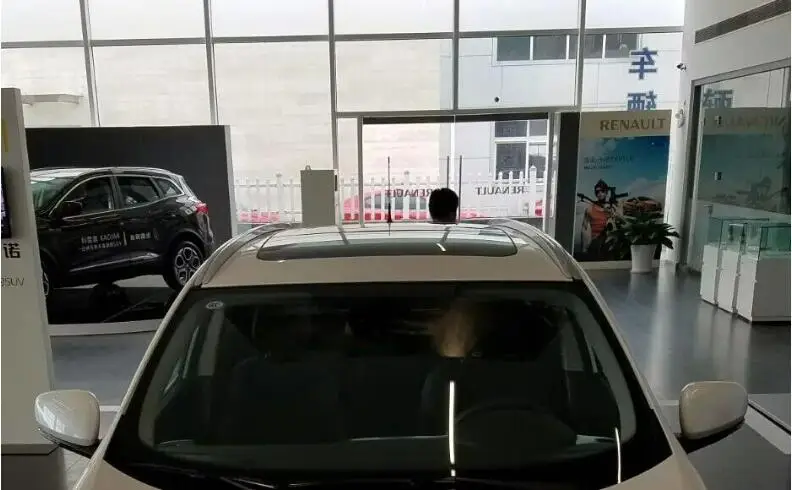 Алюминиевый сплав автомобильный багажник на крыше автомобиля несущей бар серебро Подходит для Renault Kadjar