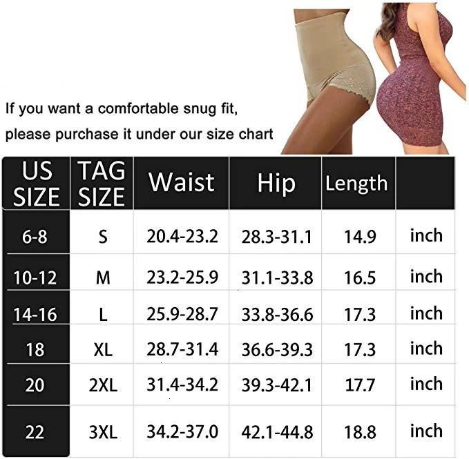 

Lace Shapewear Panties For Women Tummy Control Butt Lifter High Waist Slimming Shaping Underwear Trainer Briefs