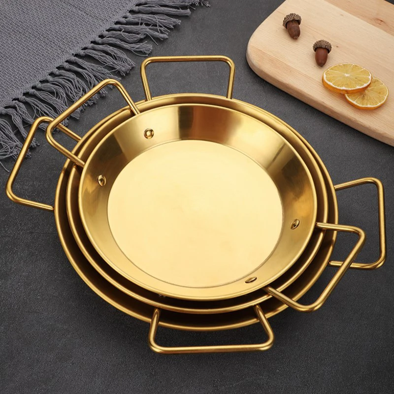 Тарелка для морепродуктов из нержавеющей стали бинауральная тарелка раков