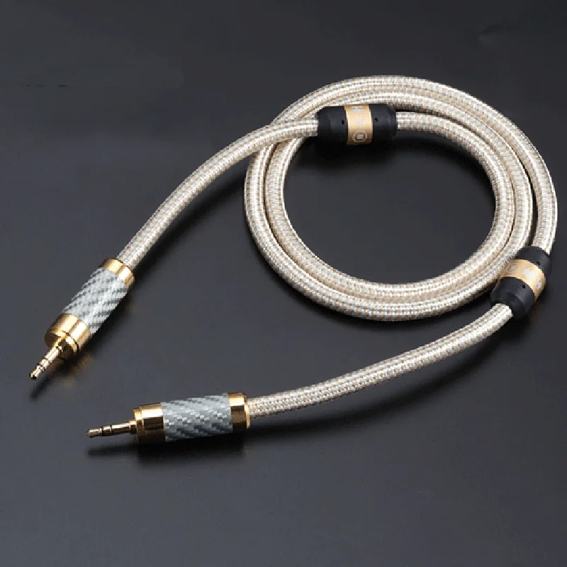 Hifi 3 5 Mini Jack AUX кабель мм до для автомобильного мобильного усилителя наушников Soundbox