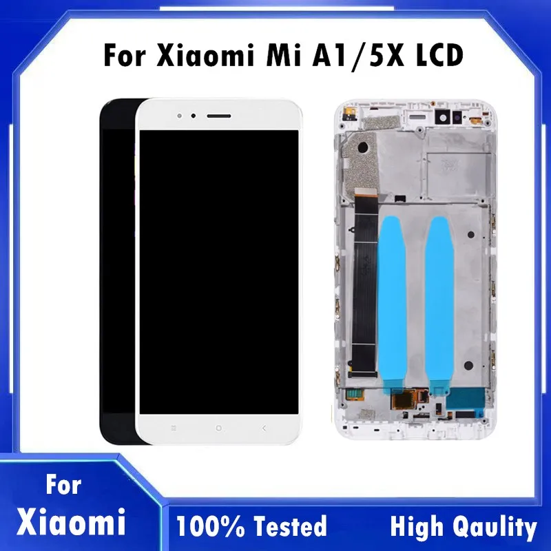 

5.5" LCD For Xiaomi Mi A1 Mi 5X LCD Display With Touch Screen Digitizer Assembly With Frame For Xiaomi A1 Mi5X Mi 5X LCD Display