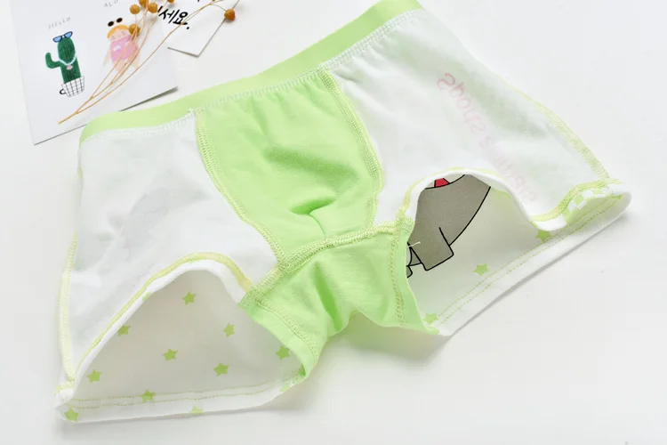 1 шт. трусы боксеры для мальчиков хлопковое детское дышащее нижнее белье шорты