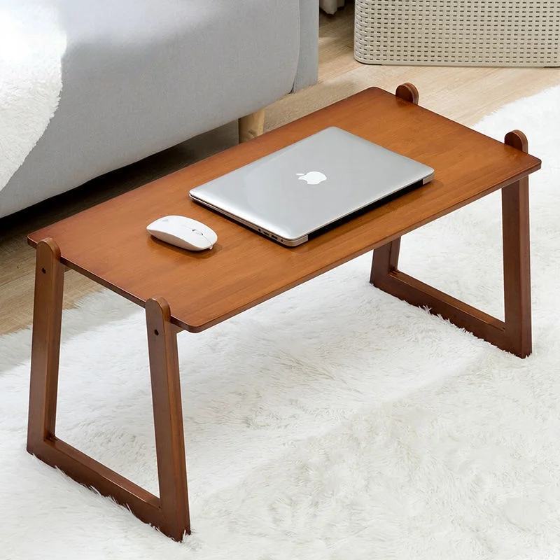 

Bed Desk Computer Desk Bedroom Girl Room Small Student Study Desk Rental Room Rectangle bamboo desk laptop desk
