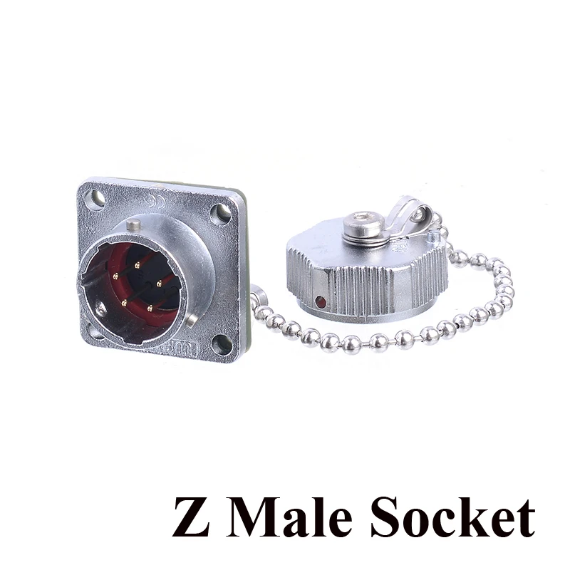 Фланцевая панель с двумя отверстиями настенная розетка 2 3 4 5 6 7 9 12 контактов