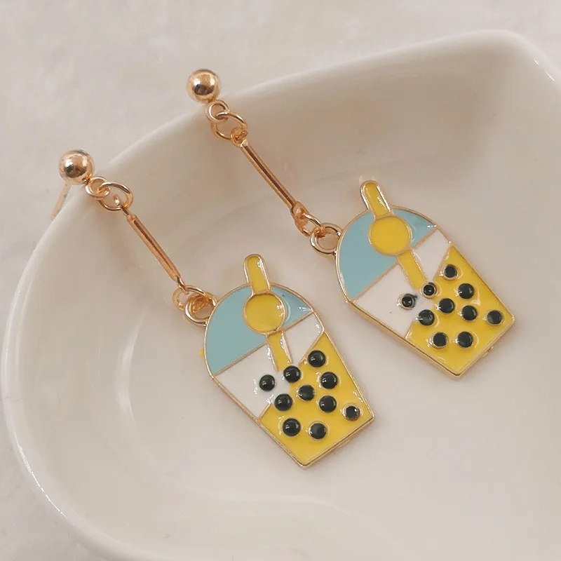 Женские шлепанцы с эмалью смешные и милые модные сандалии в Корейском стиле