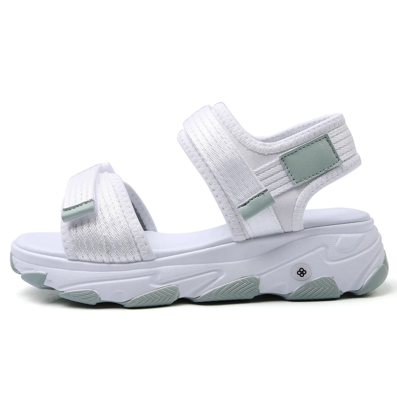 

Сандалии женские на платформе, рифленая подошва, модная повседневная пляжная обувь для студентов, лето 2021