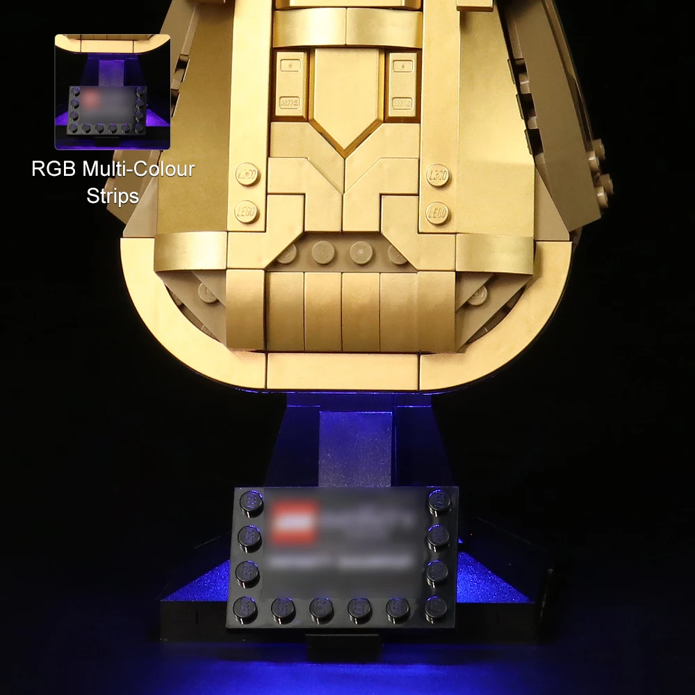 

LED Lighting Kit for 76191 Infinity Gauntlet Collectible Building Blocks Light Set Only, Without Bricks