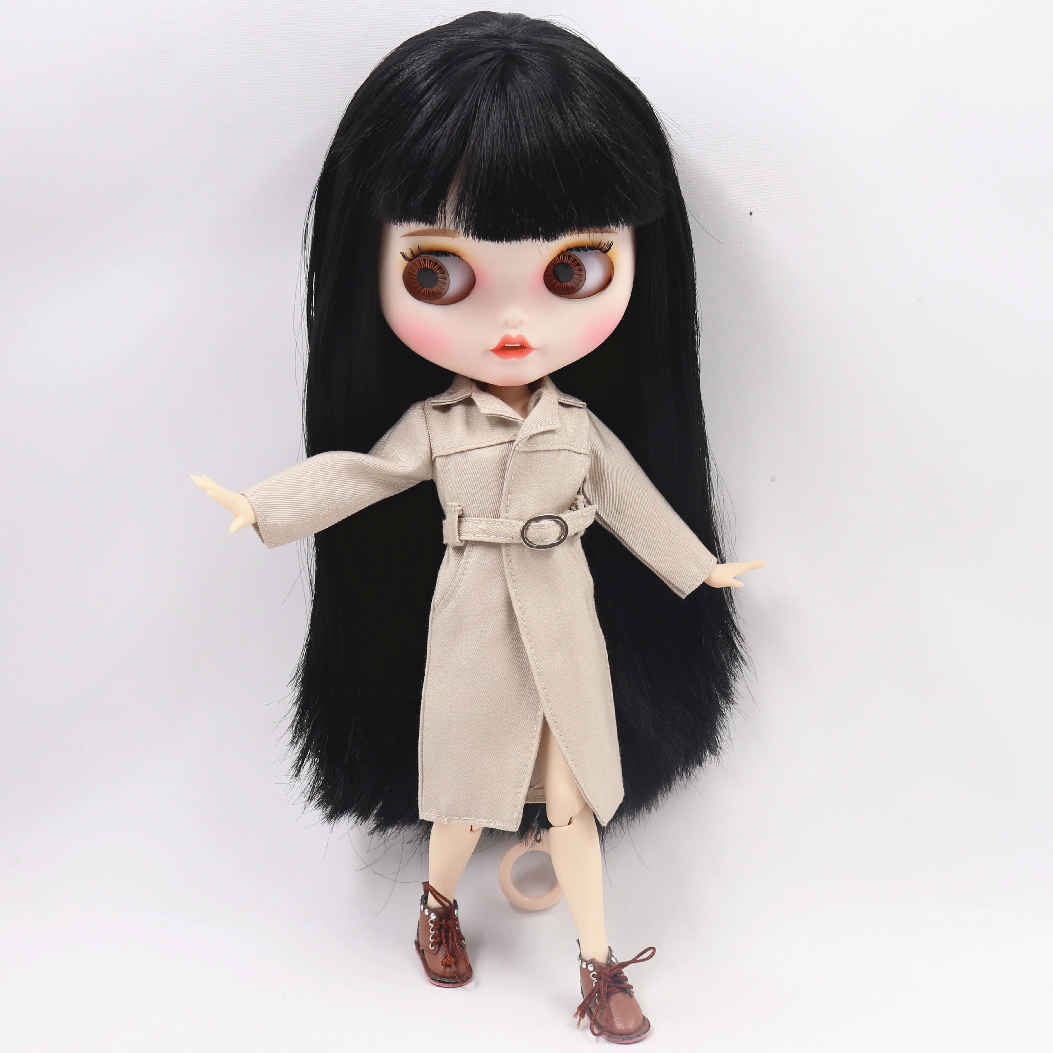 Ледяной DBS Blyth кукольные 1/6 bjd из белой кожи шарнирное тело матовая лицевая сторона