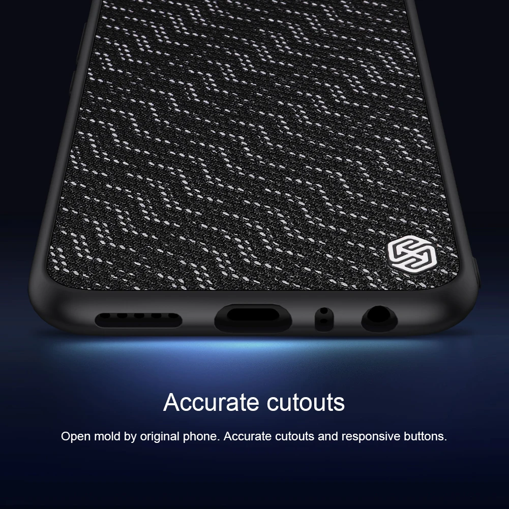 Для Xiaomi Redmi Note 8 Pro NILLKIN Twinkle чехол Роскошный гибкий ТПУ PC задняя крышка полиэфирная сетка светоотражающий чехол для телефона Fundas