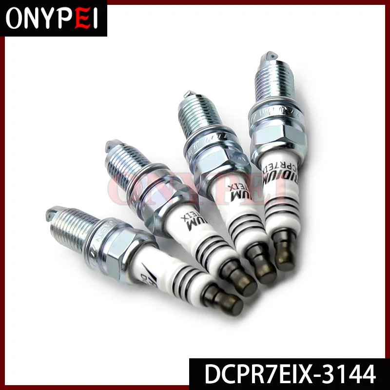 4 шт./лот иридиевая Свеча зажигания DCPR7EIX 3144 для мотоцикла Harley Davidson|plug spark|plug lotplug