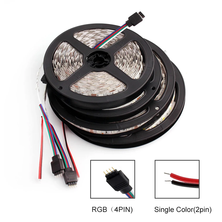 Светодиодная лента SMD5050 DC12V 60 светодиодов/м 5 м/лот гибкий светодиодный светильник