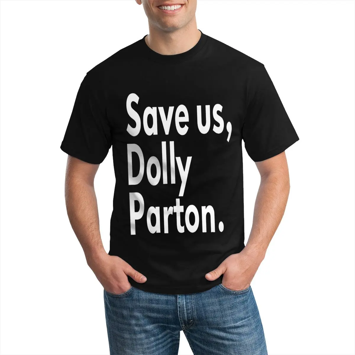 Футболка Долли Партон Мужская футболка большого размера с изображением знака