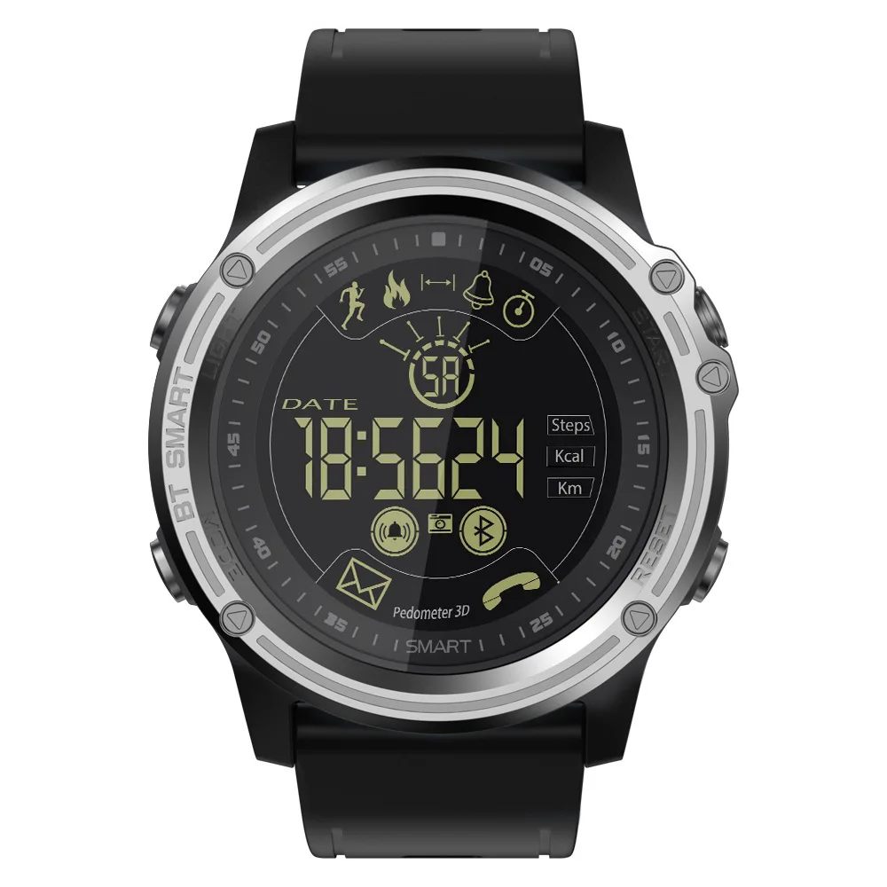 Новые мужские спортивные часы Bluetooth поддержка мобильный телефон подключение