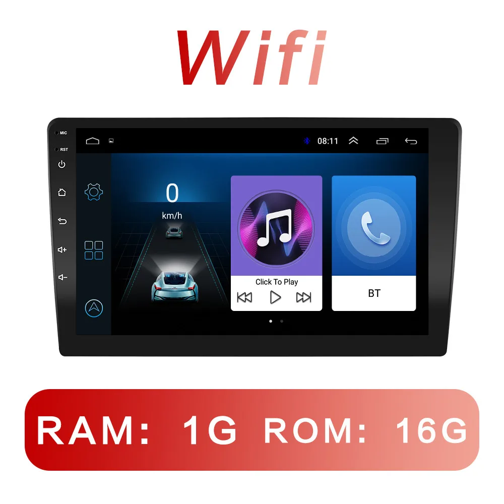 machine 1G-16G 2G+ 32 2 din Android 8,1 4G чистая Автомобильная радио мультимедиа видео плеер для Suzuki SX4 2006 2007 2008 2009 2010 2011 2012 WiFi BT DSP - Цвет: machine 1G-16G