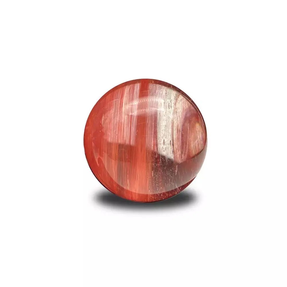 

MOKAGY Large Size Red Smelting Quartz Stone Crystal Sphere 110mm-120mm 1pc