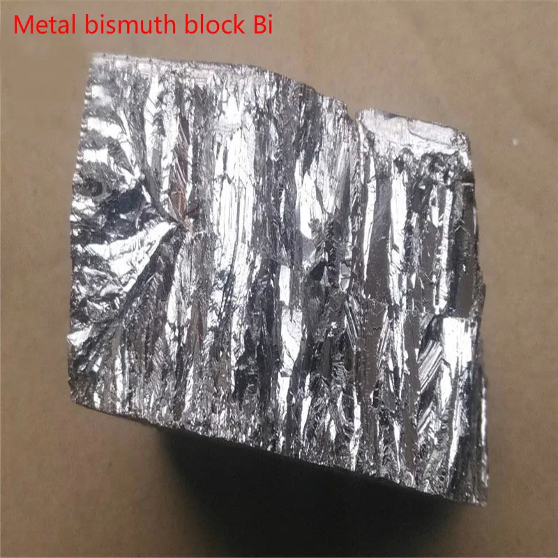 

50g hot sale high purity 99.99% bismuth bismuth ingot metal block bismuth needle bismuth ball beads bismuth pure bismuth block