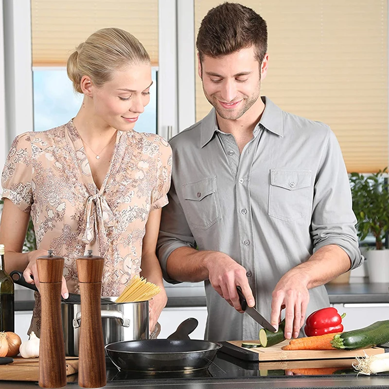 

Manual Spice Mill Noble Workmanship Salt and Pepper Grinder Seasoning Bottle Grain Peppercorn Grinder Kitchen Tool