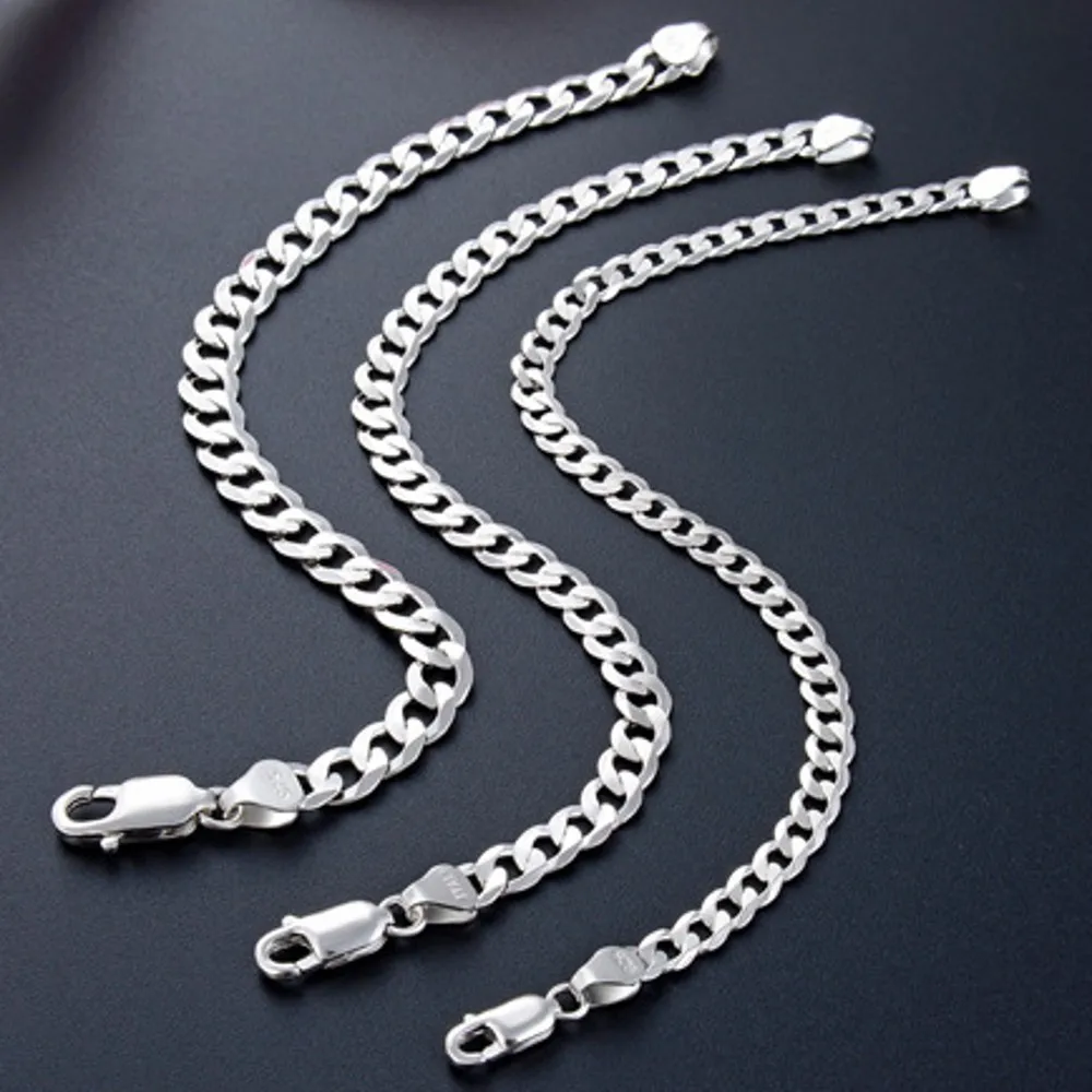 

Мужской браслет из серебра 2020 пробы, с одной пряжкой