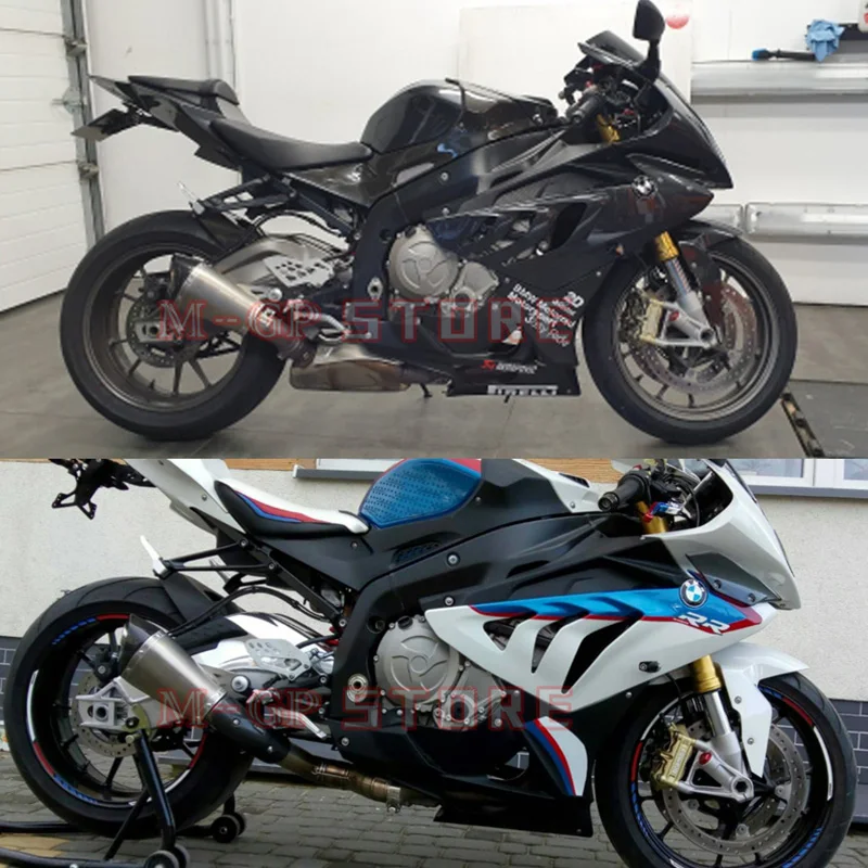 

Motorcycle Escape Exhaust Pipe Modified with Laser Muffler DB Killer 60MM Slip on For BMW S1000R 2010-2016 S1000RR 2010-2014