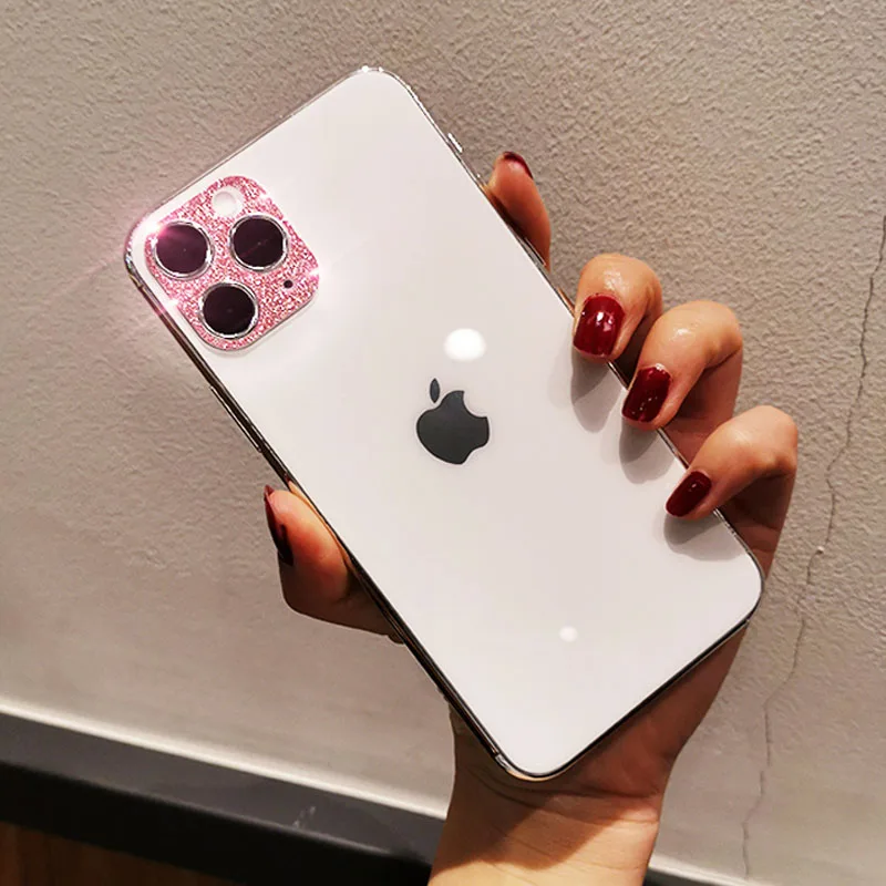 Защитная пленка для объектива камеры 9H чехол iPhone 11 Pro Max блестящая сияющая задняя