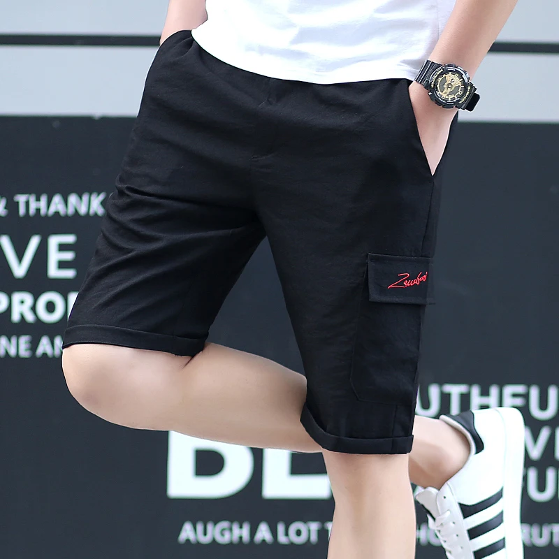 Мужские летние повседневные шорты Port & Lotus стильные хлопковые бермуды пляжные