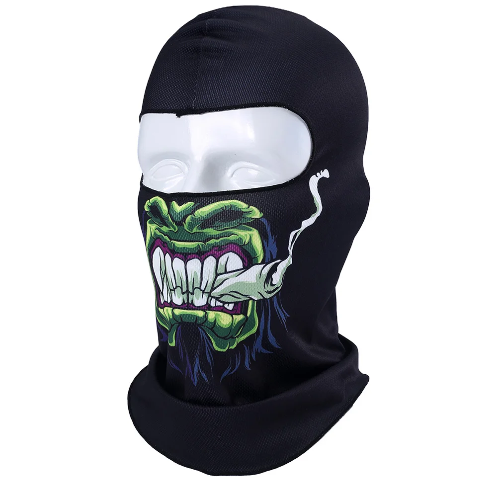 33 3D Orcs клоун Балаклава Джокер V для Vendetta Маска подшлемник мото мотоцикла мотоциклетная сноуборда Лыжная Шапка сноубордиста ШЛЕМ ЛАЙНЕР Байкер лицо щит Кепка для мужчин и женщин подшлемник для мотошлема - Цвет: 33