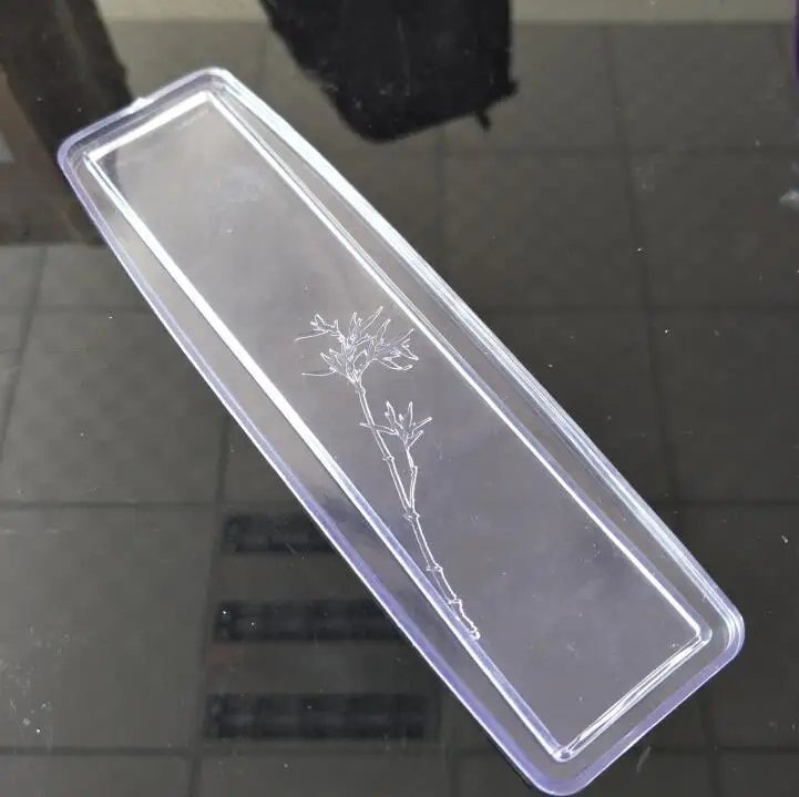 1 шт. бамбуковая Закладка формы DIY Carft смолы Expoxy для Подвески Изготовление