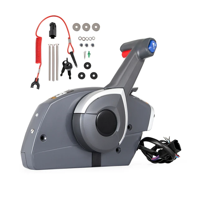 Бесплатная доставка лодочный мотор боковое Крепление пульт дистанционного