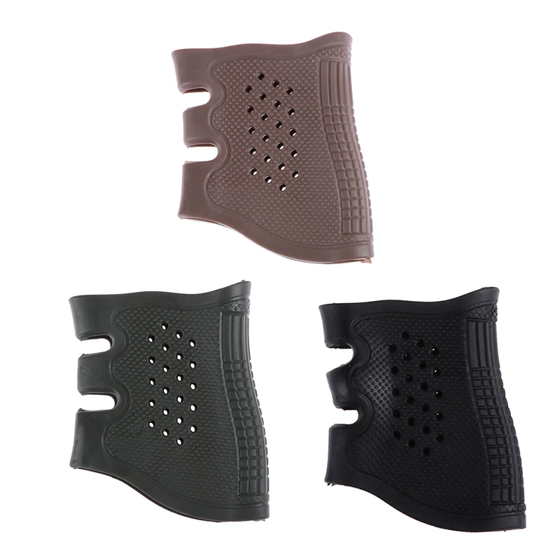

1*Outdoot Tactical Slip On Rubber Grip Glove Anti Slip Sleeve For Pistol