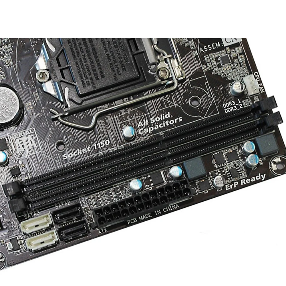 GIGABYTE GA-H81M-DS2 настольная материнская плата H81 розетка LGA 1150 i3 i5 i7 DDR3 16G Micro-ATX UEFI BIOS