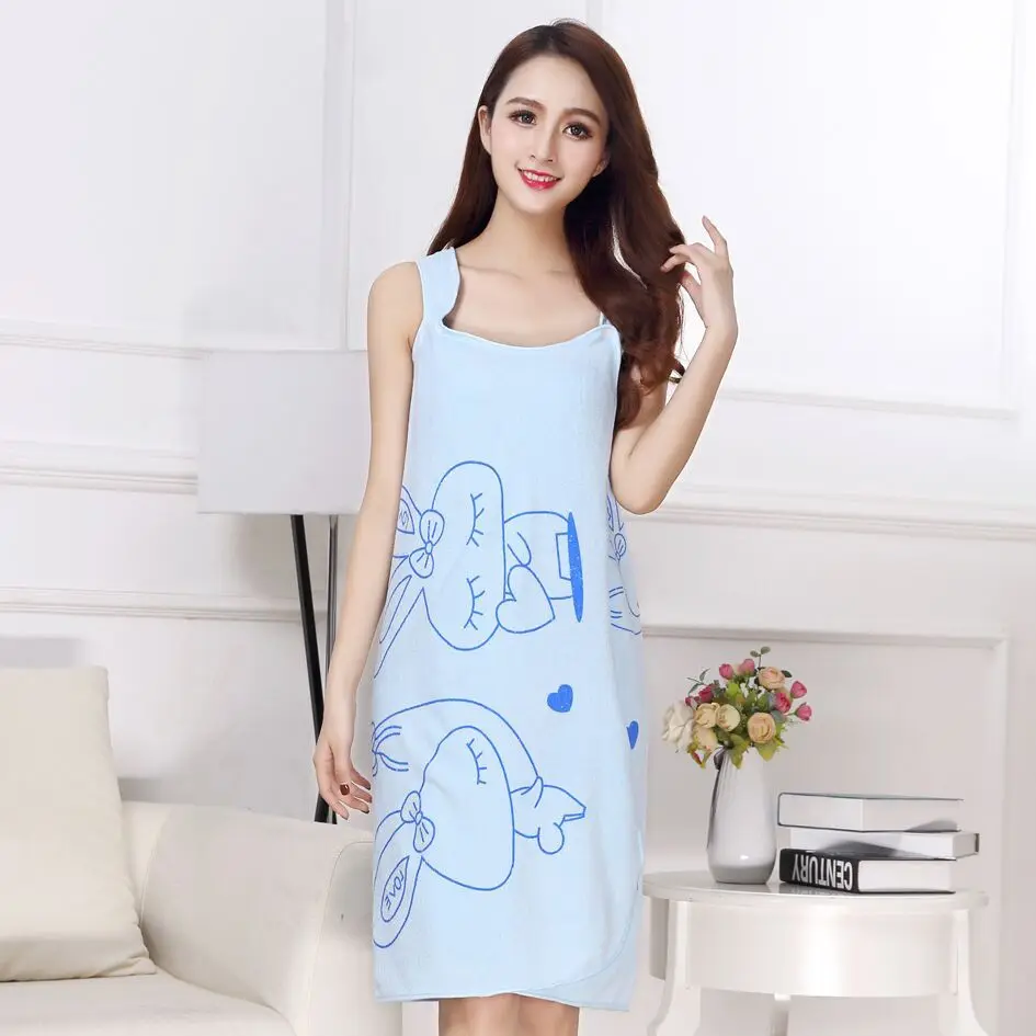 Home Textile Towel Women Robes Bath Wearable Dress Womens Lady Fast Drying Beach Spa Magical Nightwear Sleeping | Дом и сад