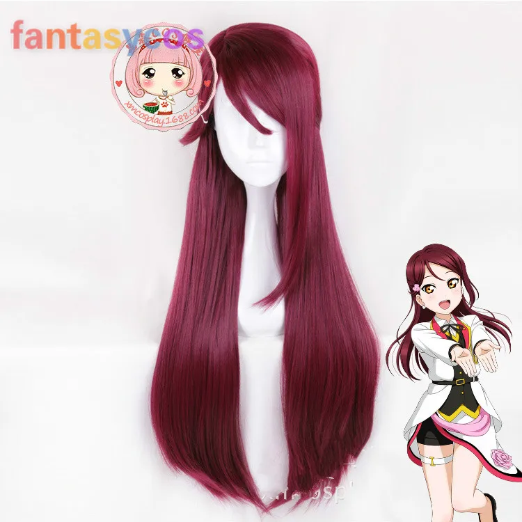 Riko Sakurauchi косплей парик Love Live! Солнечный свет! Парики для костюмированных игр