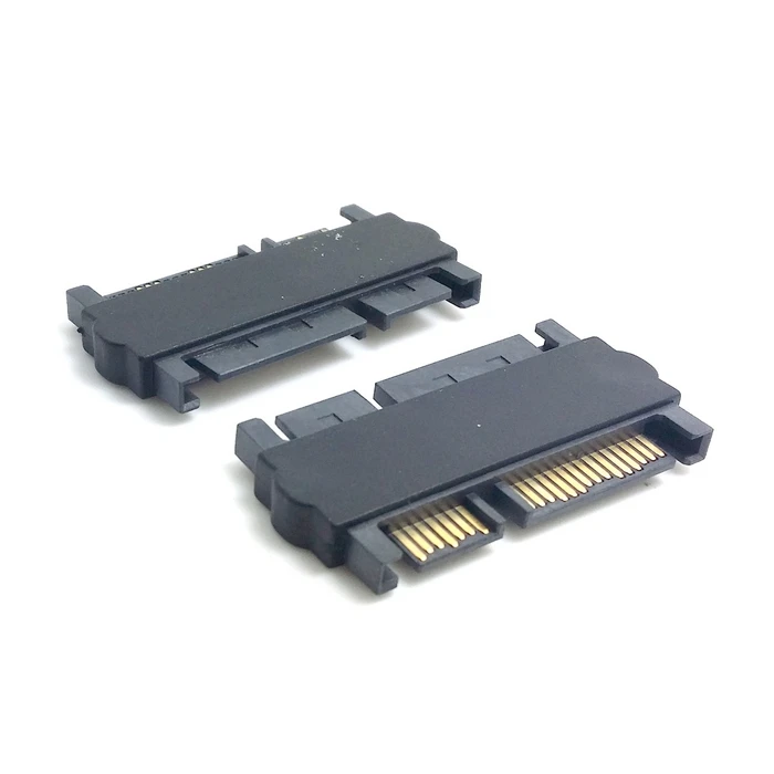 

3,5 "и 2,5" SATA 22Pin 7 + 15 штекер на SATA 22P 7 + 15 штекер удлинитель SATA адаптер